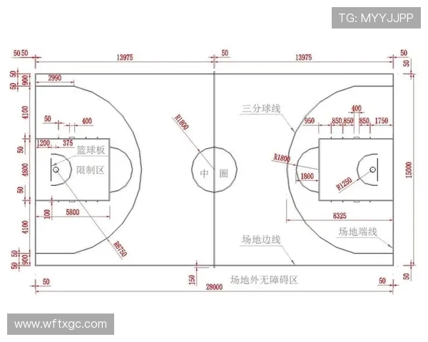 下李篮球场(篮球场篮下限制区图片)世界杯体育论坛